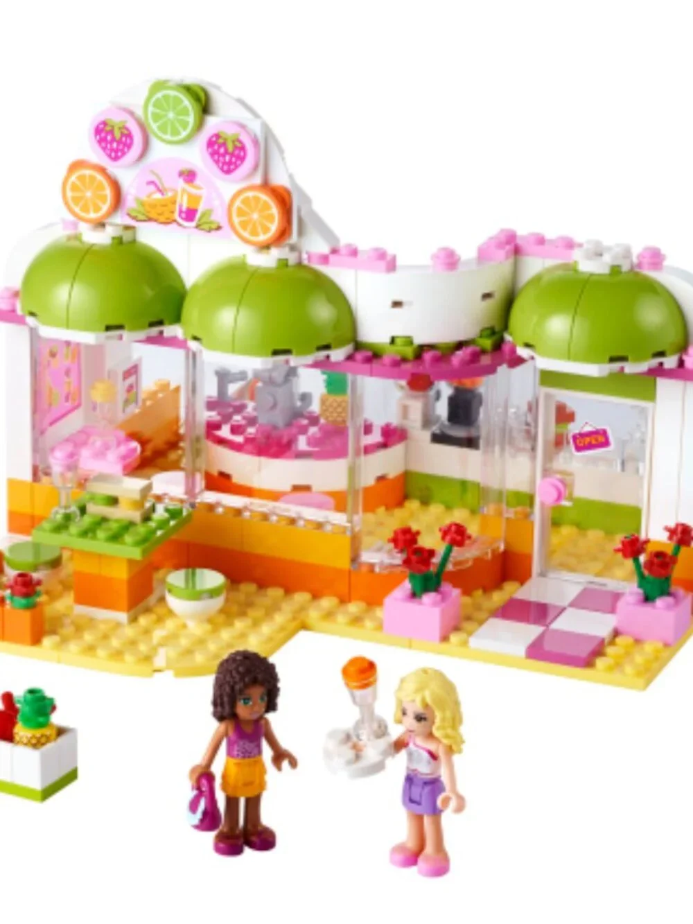 LEGO FRIENDS: Heartlake Juice Bar (41035) - all pieces; missing one minifigure
